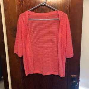 Medium Coral Cardigan